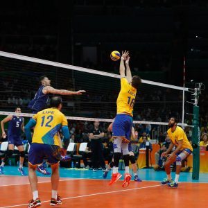 LE BRÉSIL ET L'ITALIE S'AFFRONTENT EN FINALE DE VOLLEYBALL AUX JEUX DE RIO 2016