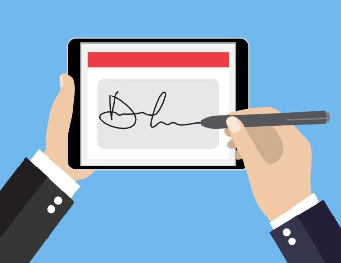 digitale handtekening