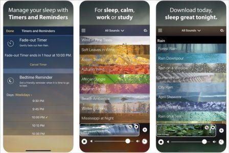 8 Apps with Rain Noise